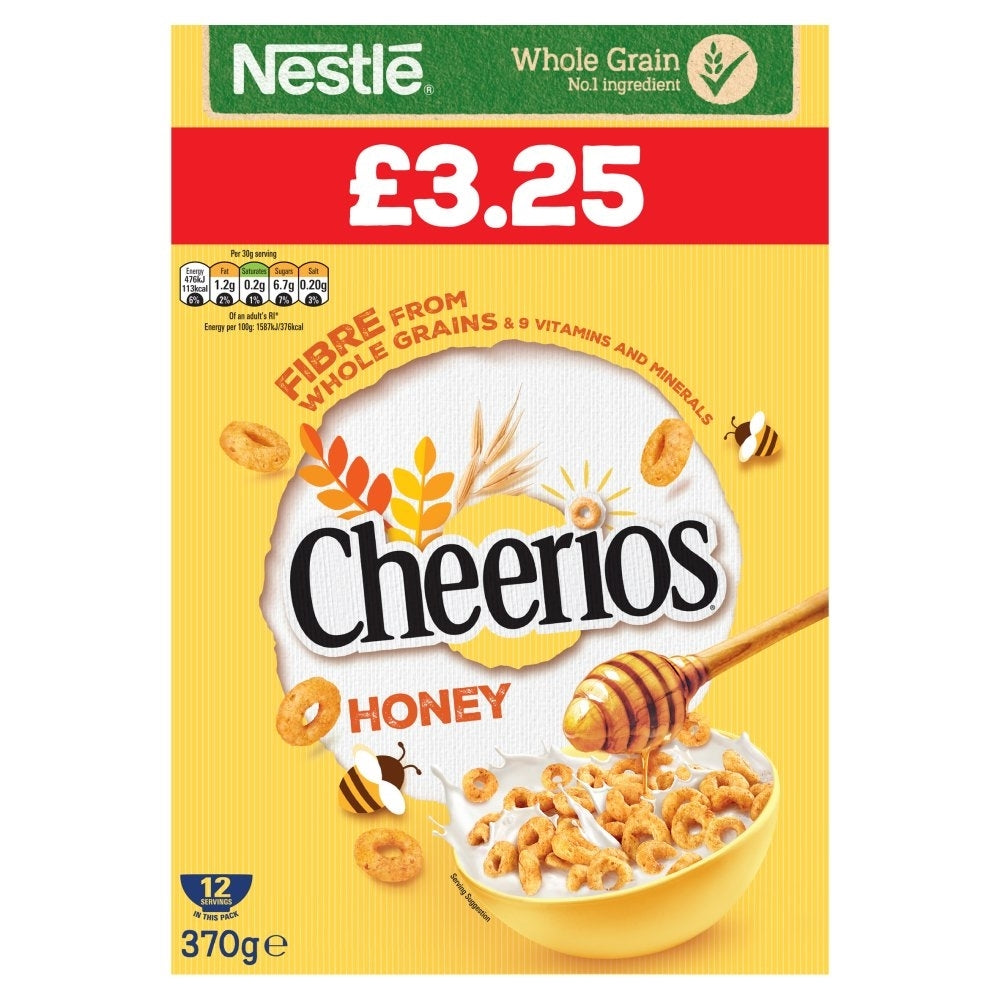 Nestle Honey Cheerios 6x370g