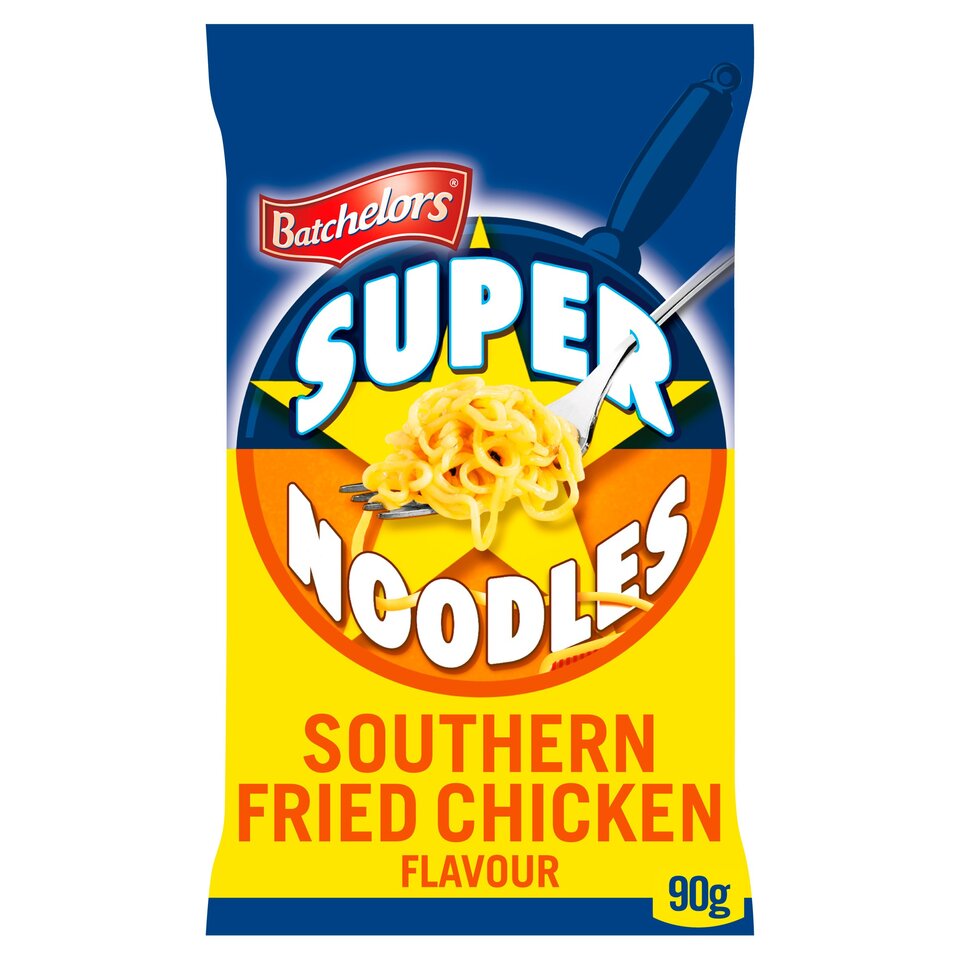 Batchelors Super Noodles Southern Fried Chicken 8x90g