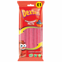 Dexters Strawberry Belts 12x160g(4)