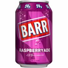 Barr Raspberryade Can 24x330ml