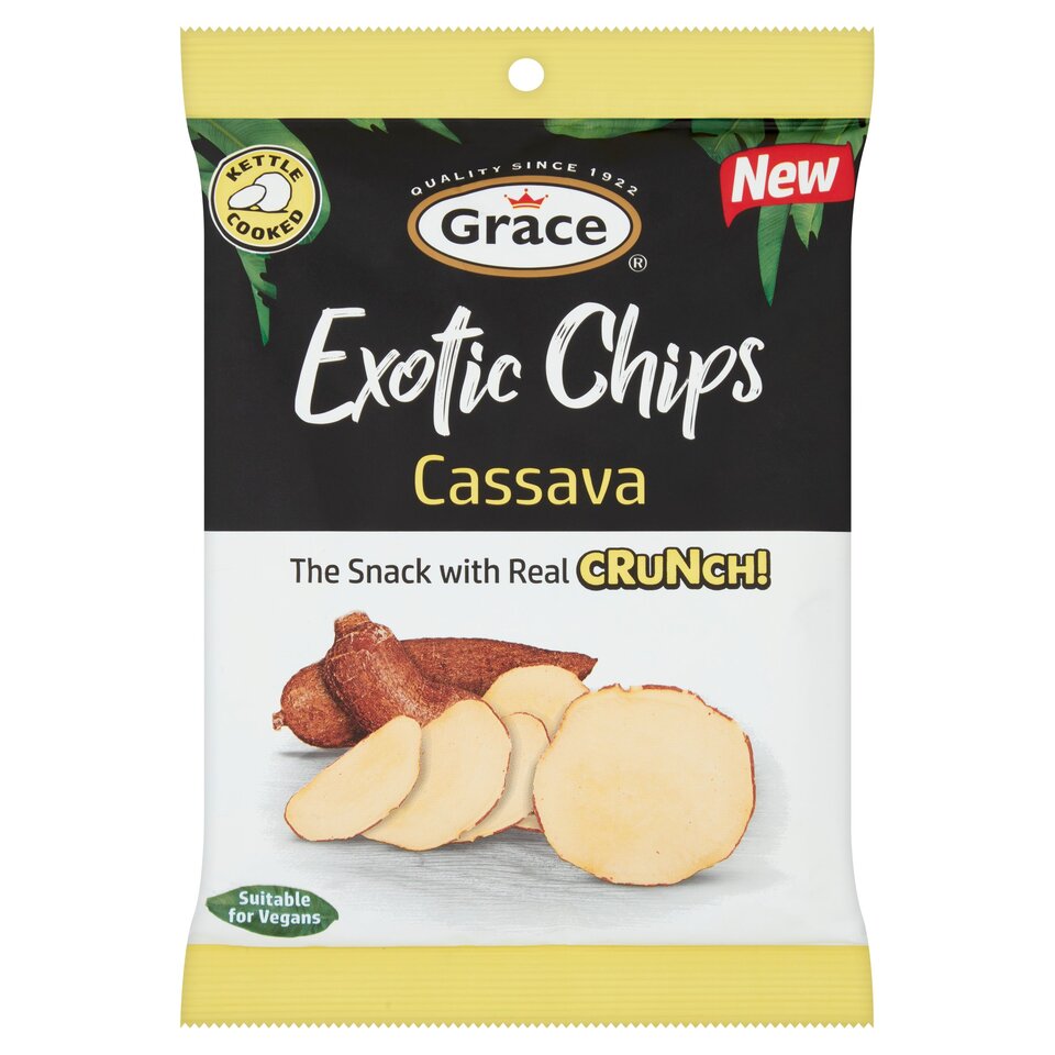 Grace Exotic Chips - Cassava 8x75g