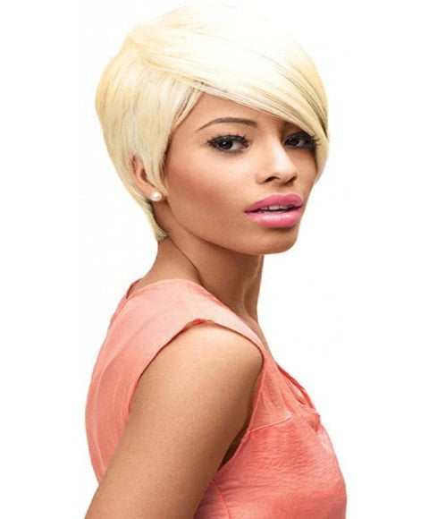 FASHION IDOL SYN 101 PREMIUM EBONY WIG Color 4 Synthetic Hair Wigs Asetena Pa