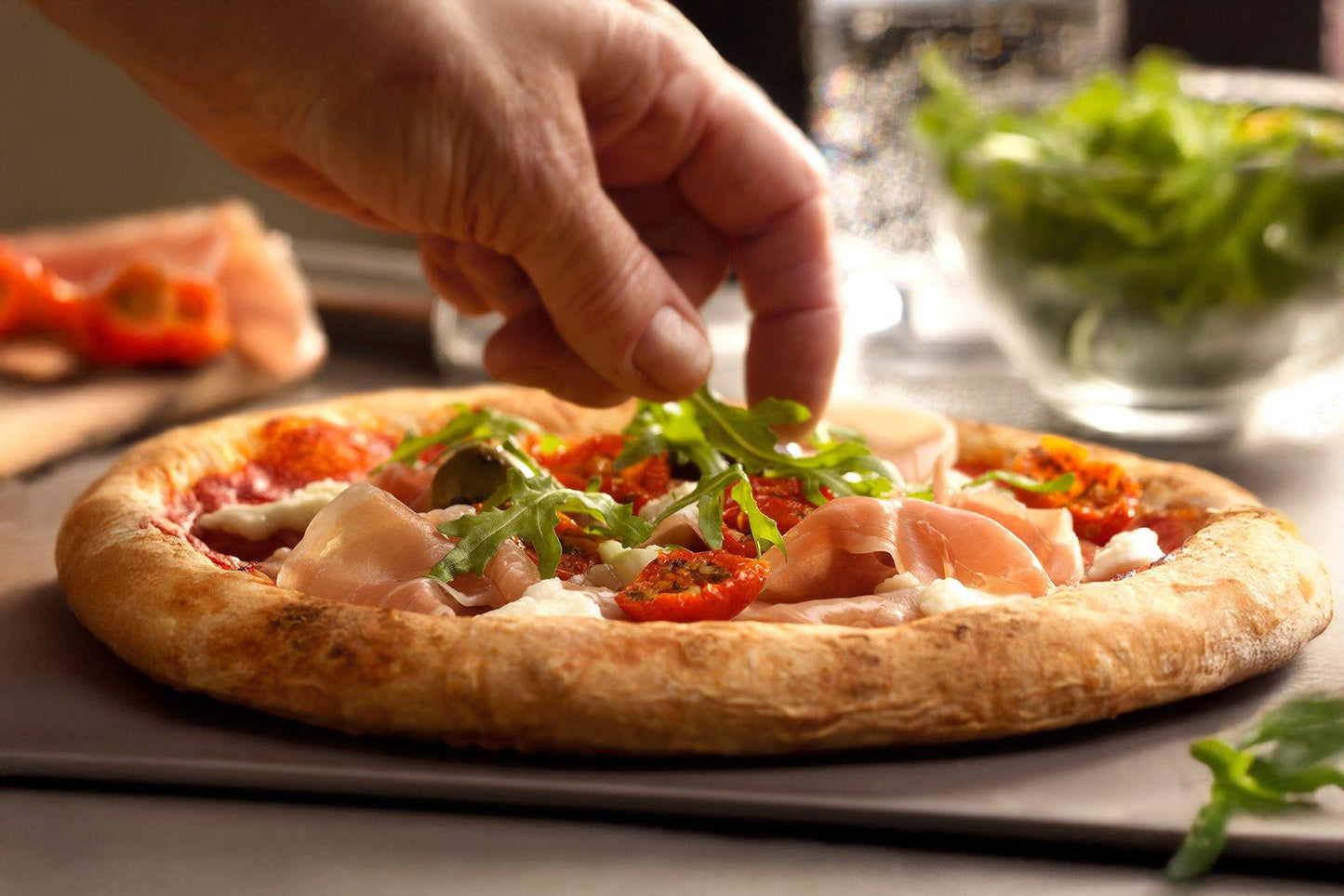 Dr. Oetker Professional Rising Dough Pizza Base with Passata 1 x 22 Ready Meals Asetena Pa