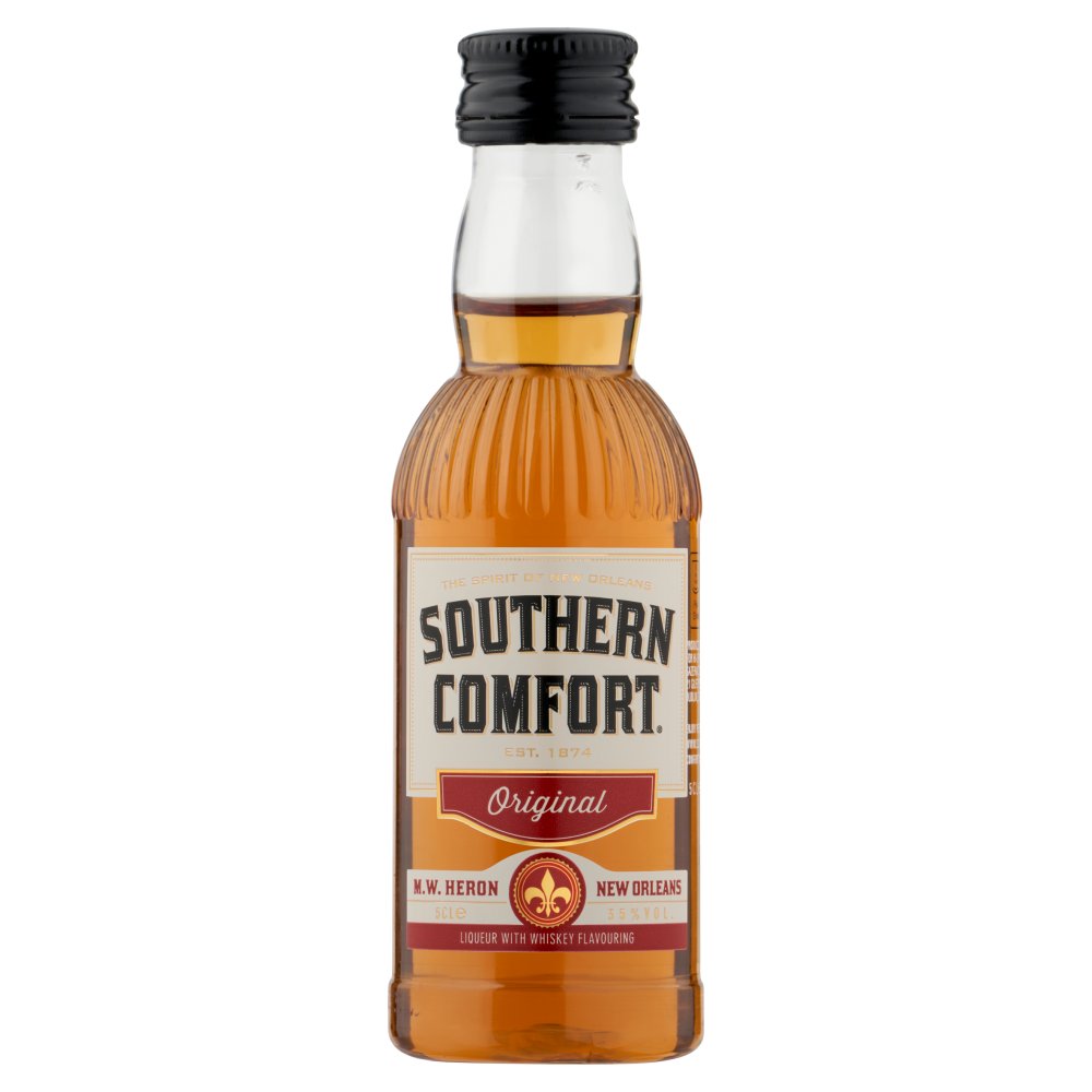 Southern Comfort Whiskey Flavoured Liqueur 5cl 5Cl × 12 × 1