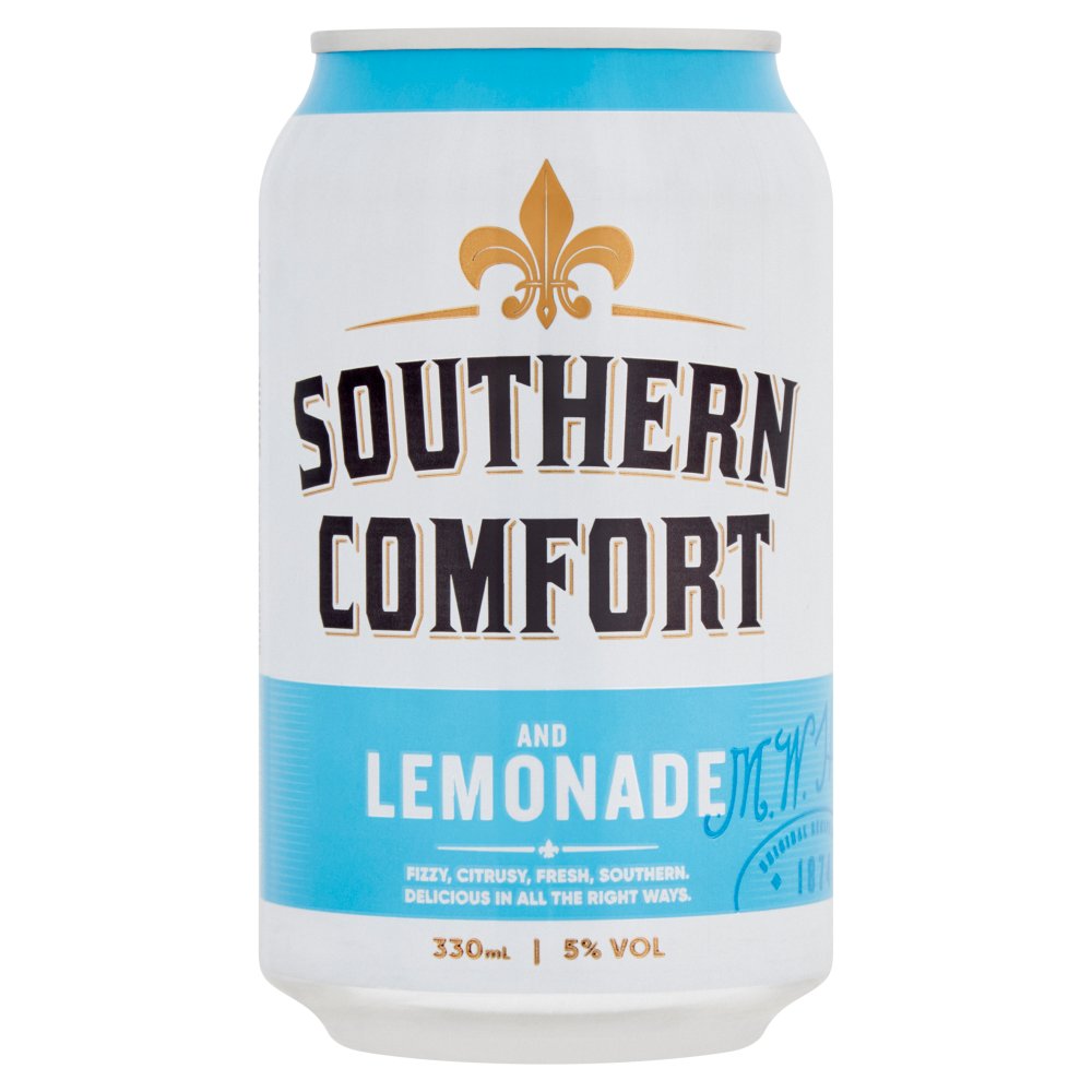 Southern Comfort Lemonade 330ml 330ml × 12 × 1
