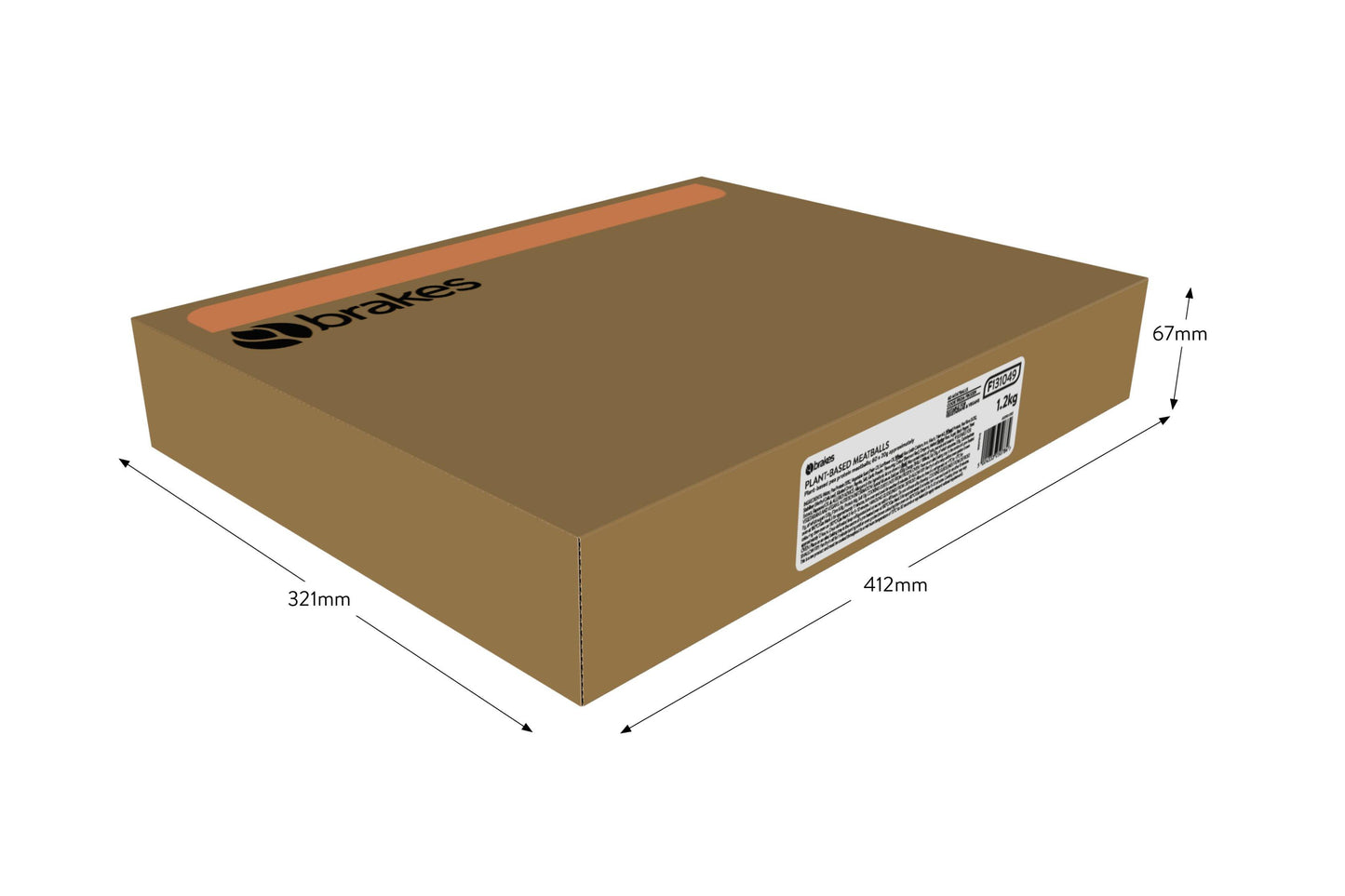 Brakes Plant-Based Chicken Style Burger 20 x 115g Ready Meals Asetena Pa