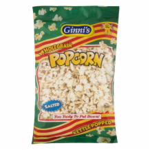 Ginni Popcorn Salted Bags 10x80g