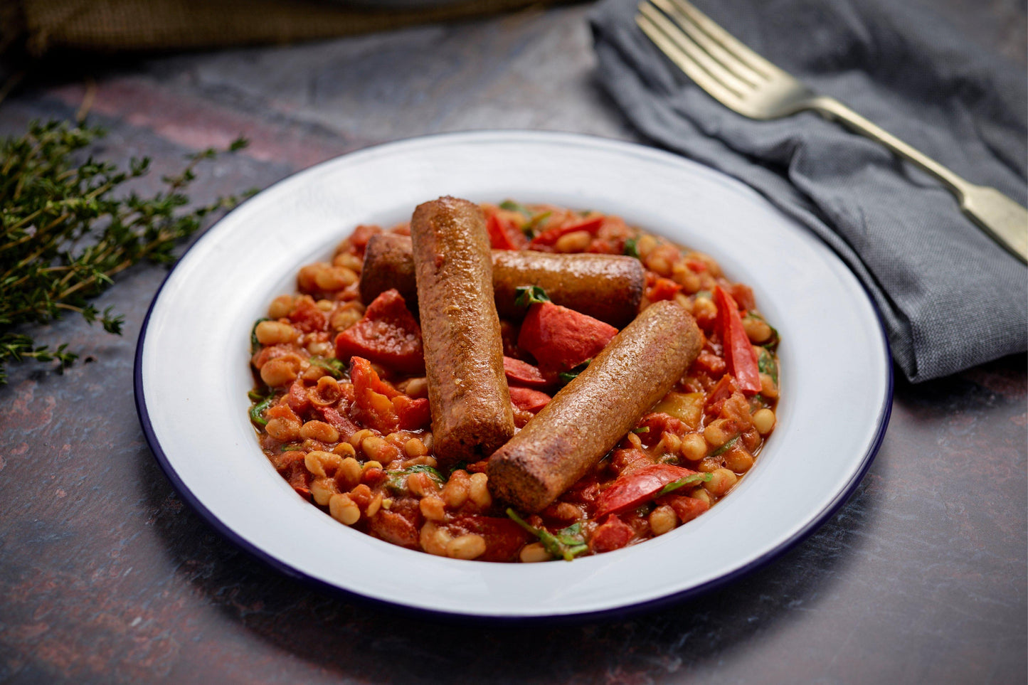 KaterVeg! Vegan Sausage 40 x 50g Ready Meals Asetena Pa