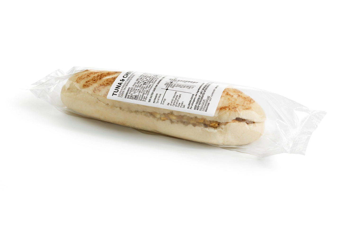 Tiffin Sandwiches Tuna & Cheese Panini 1 x 24 Ready Meals Asetena Pa