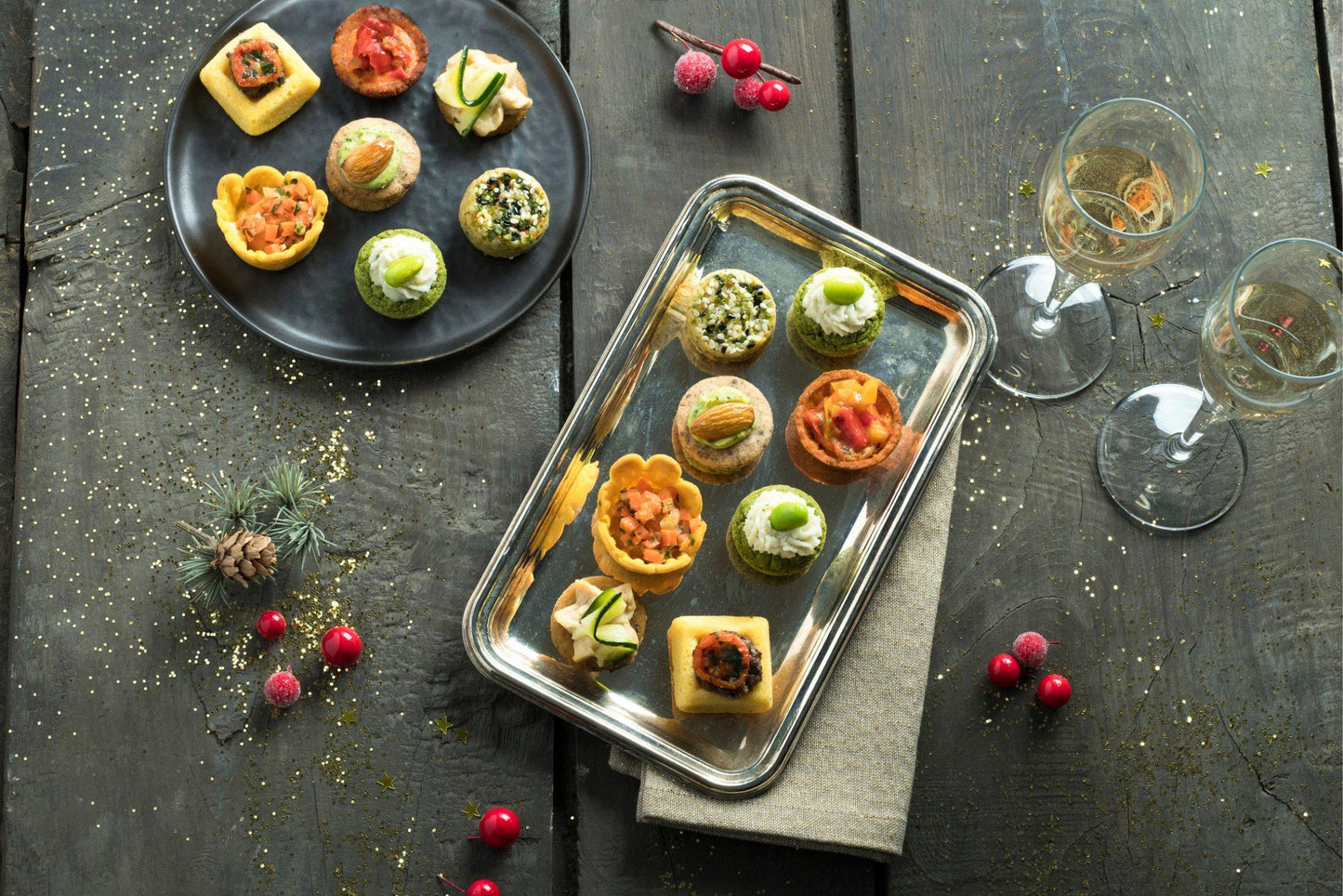 Tipiak Vegan Cocktail Selection 1 x 36 Ready Meals Asetena Pa