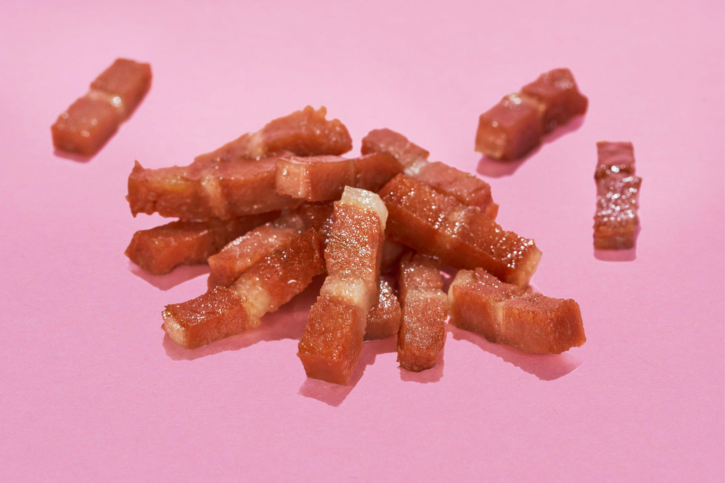 La Vie Vegan Smoked Bacon Lardons 500g 6 x 500g Ready Meals Asetena Pa