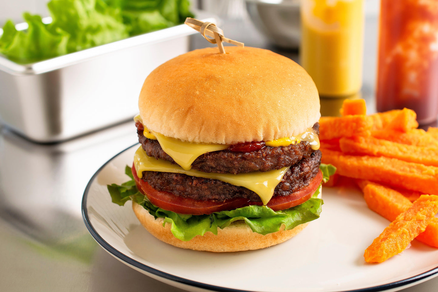 Beyond Meat Stack Burger 60 x 76g Ready Meals Asetena Pa
