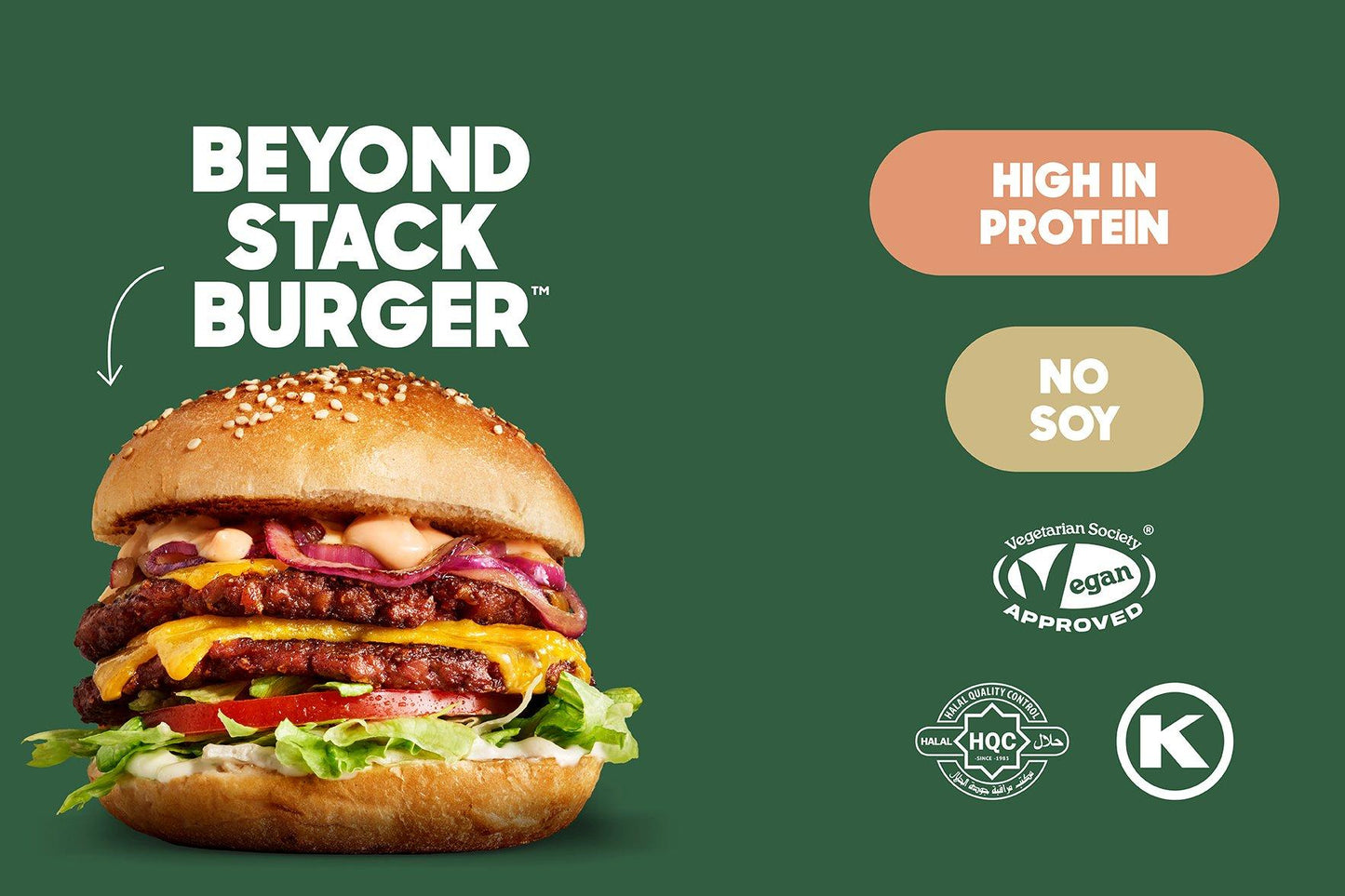 KK Falafel & Spinach Burgers 24 x 113g Ready Meals Asetena Pa