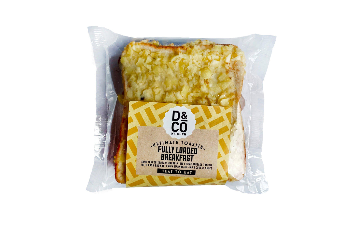 D&CO Kitchen Breakfast Toastie 1 x 20 Ready Meals Asetena Pa