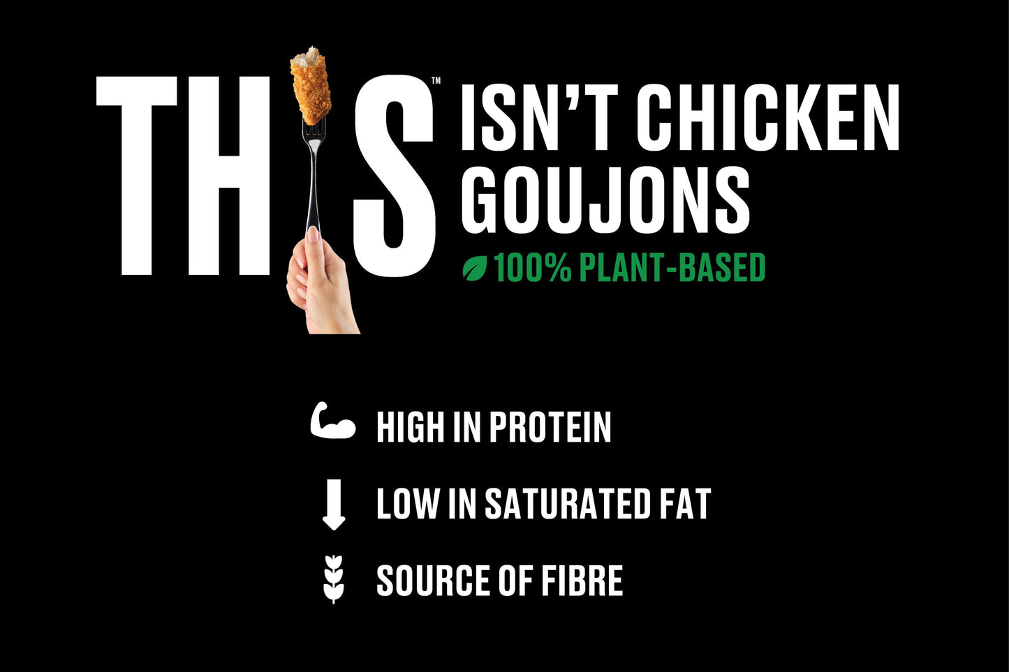 THIS™ Isn't Chicken Goujons 1 x 1kg Ready Meals Asetena Pa