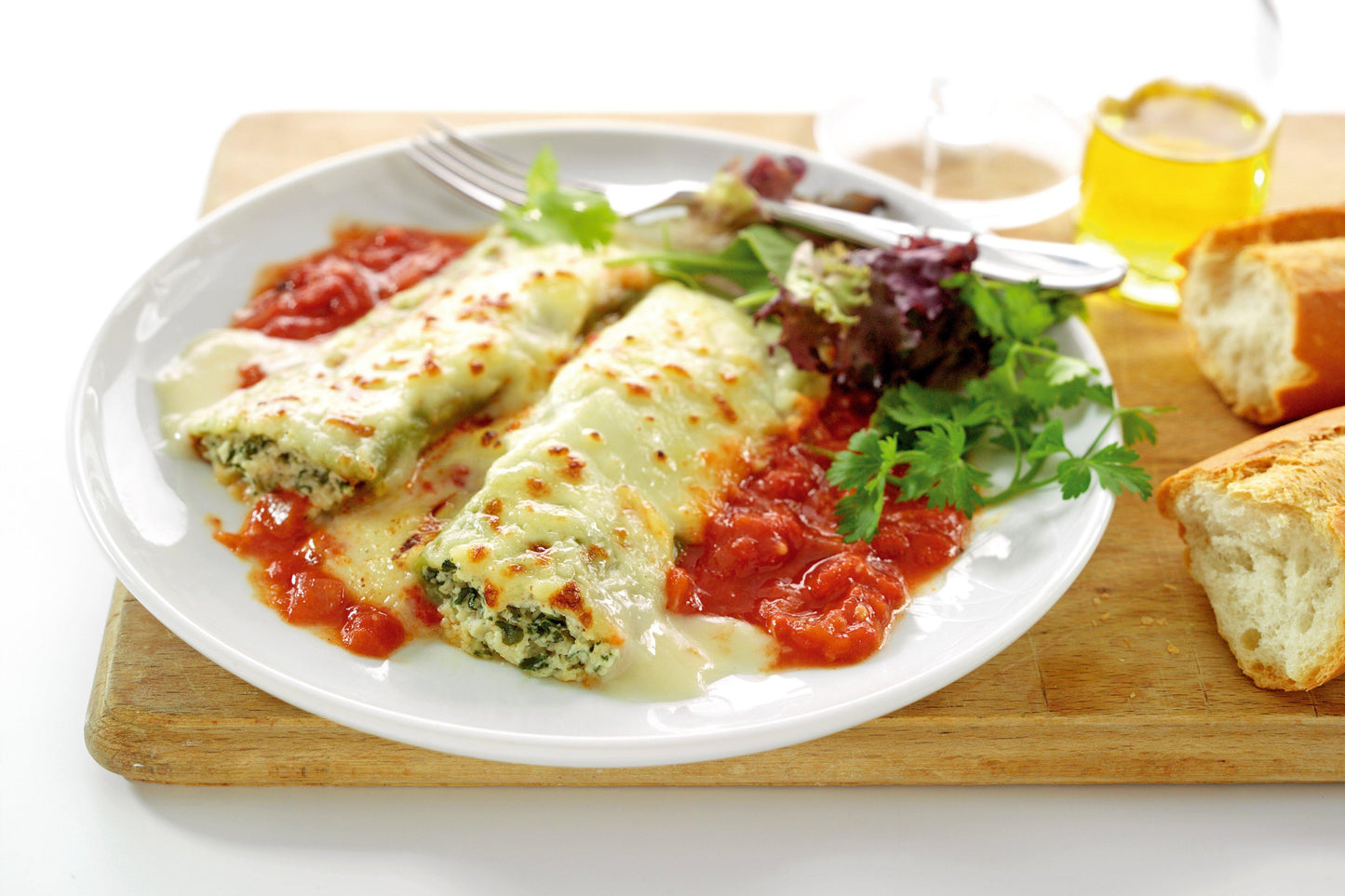 Sysco Classic Spinach & Ricotta Cannelloni 1 x 12 Ready Meals Asetena Pa