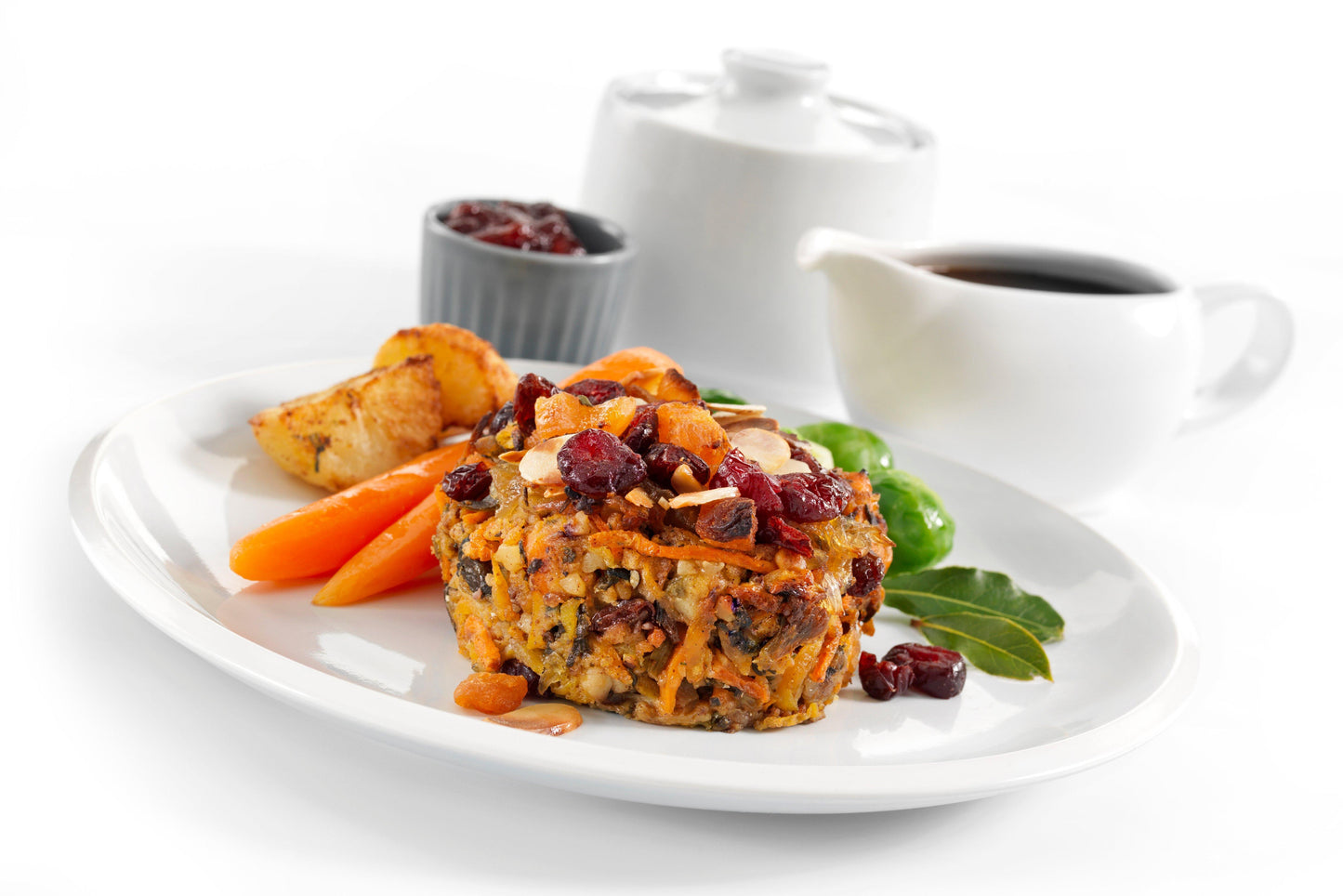 Bespoke Kitchen Jewelled Nut Roast 12 x 170g Ready Meals Asetena Pa