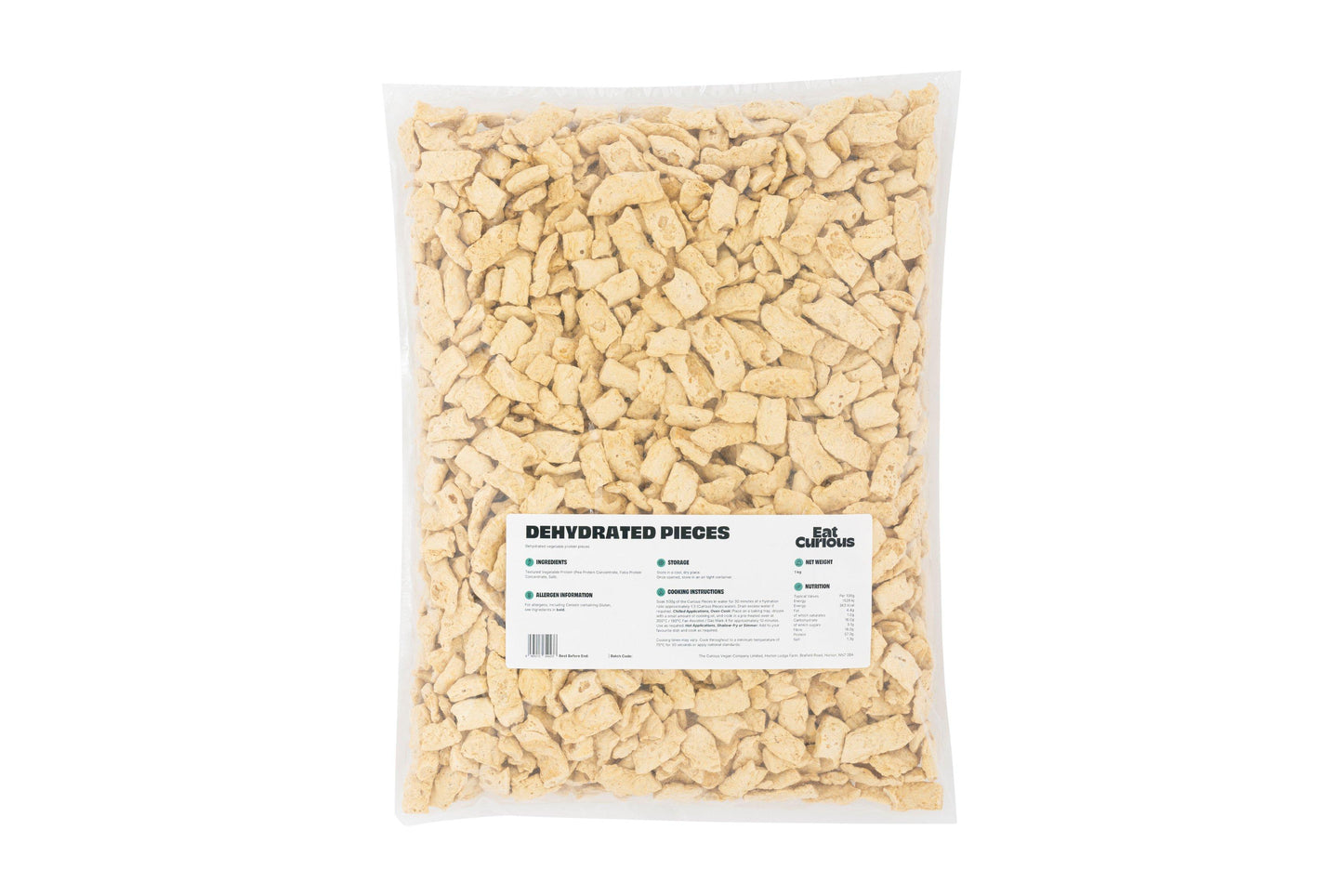 Eat Curious Dehydrated Pieces 1 x 1kg Ready Meals Asetena Pa