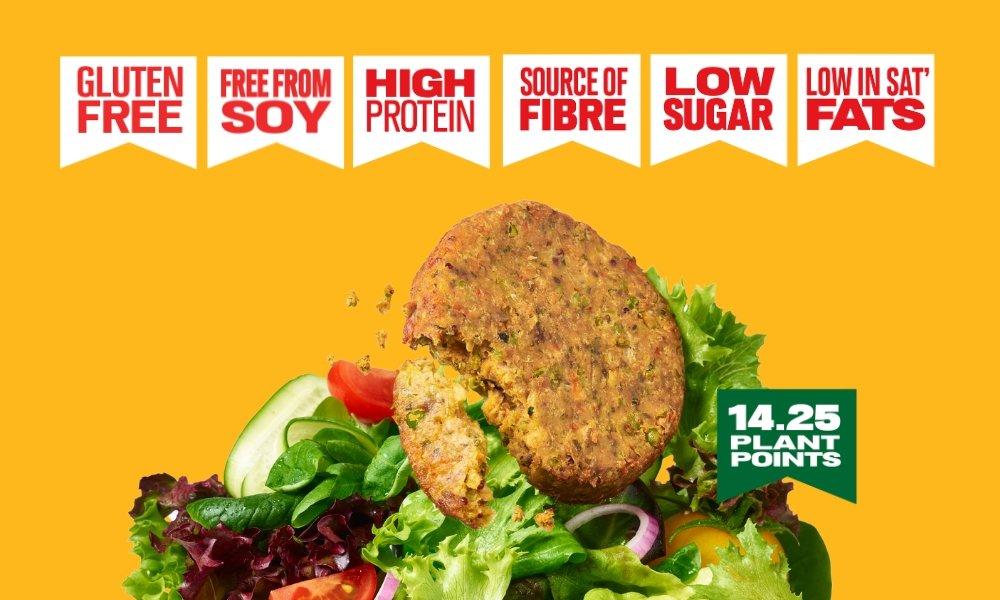 Moving Mountains Superfood Burger 20 x 100g Ready Meals Asetena Pa