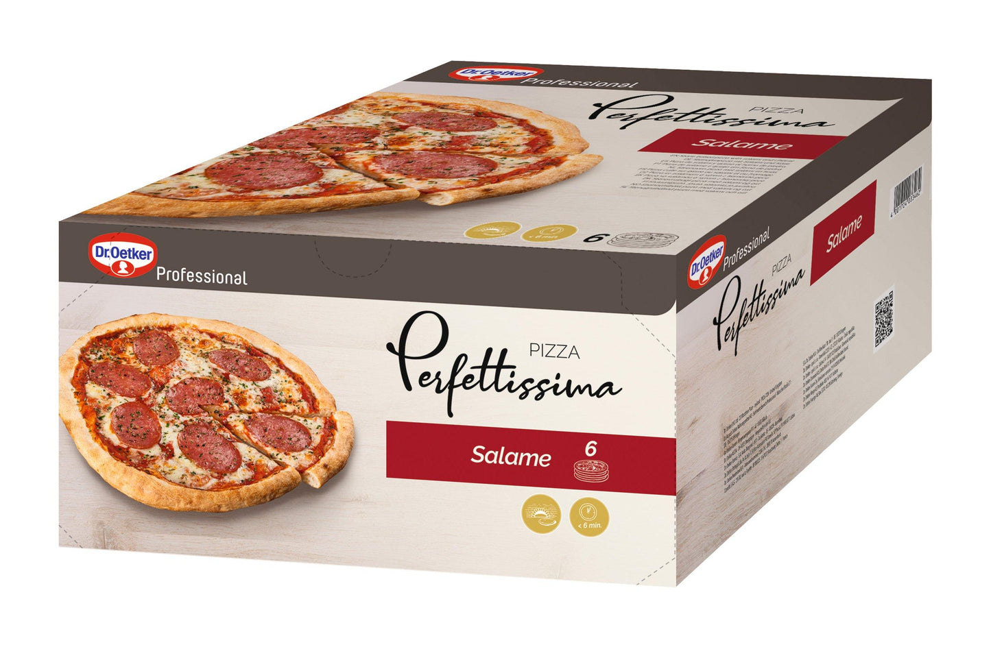 Dr. Oetker Pizza Perfettissima Salame 1 x 6 Ready Meals Asetena Pa