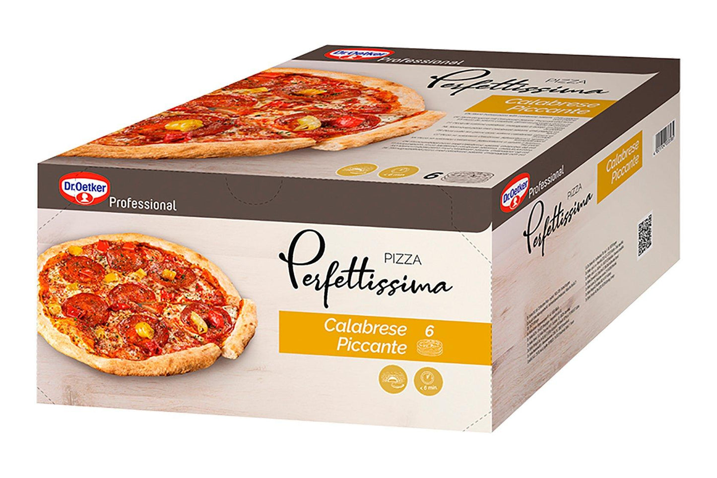 Dr. Oetker Pizza Perfettissima Spicy Calabrese Piccante 1 x 6 Ready Meals Asetena Pa