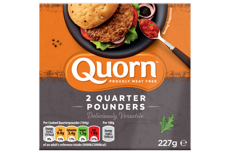 Quorn 1/4 Pounder Burgers 8x227g