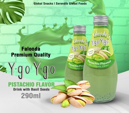 Y Go Y Go Falooda Pistachio 6x290ml