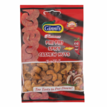 Ginni Spiced Cashews Roasted Box 10x55g