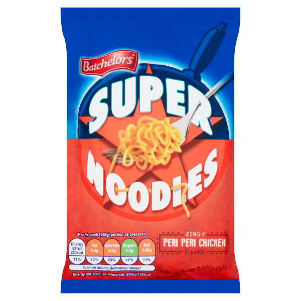 Batch Super Noodles Peri Peri 8x90g