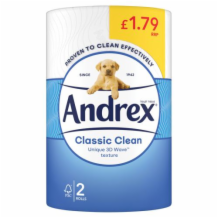 Andrex Classic Roll 12x2roll