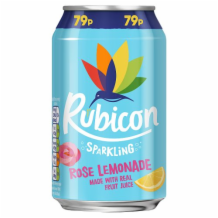Rubicon Sparkling Rose Lemonade Can 24x330ml