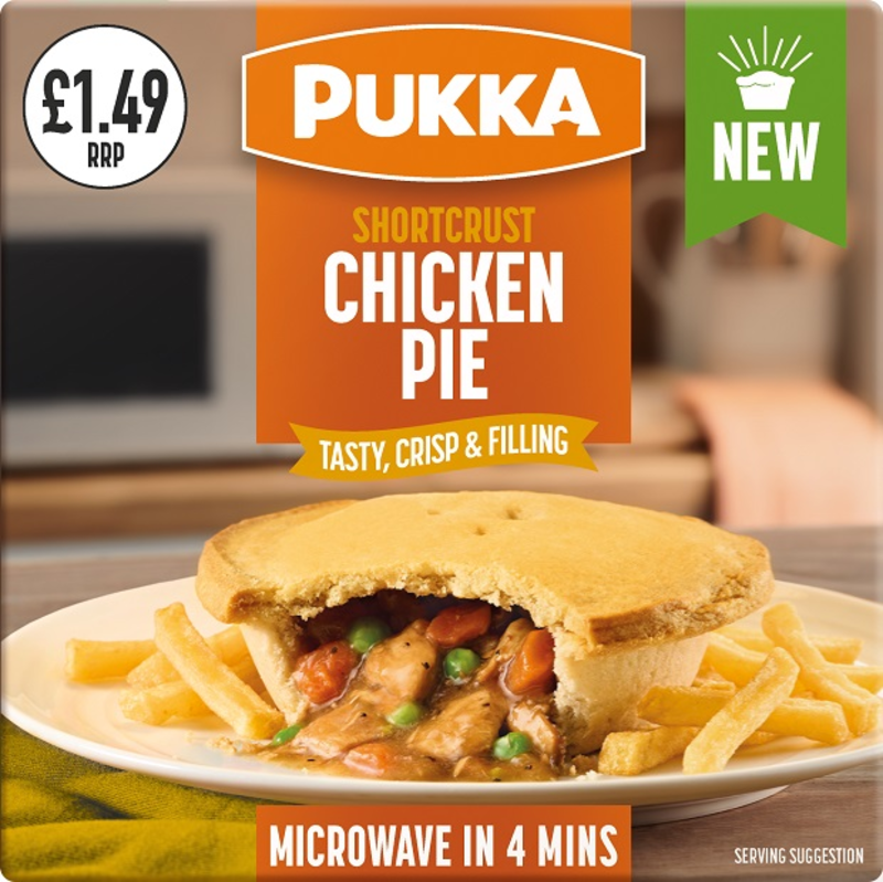 PM £1.49 Pukka Chicken Pie 6x200g