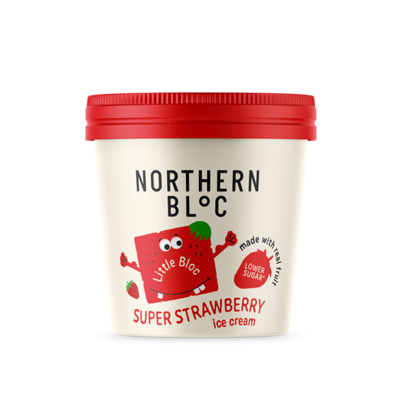 Northern Bloc (Little Bloc) Super Strawberry CUP 24x100ml