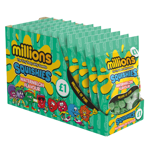 Millions Squishies Watermelon 12x120g(12)