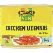 Tropical Sun Chicken Vienna Sausages 12x200g