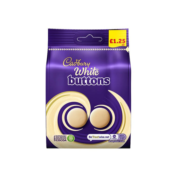 Cadbury White Buttons 10x95g