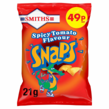 Smiths Snaps Spicy Tomato p 30x21g