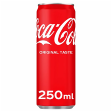 Coca Cola Reg Slim Cans 24x250ml