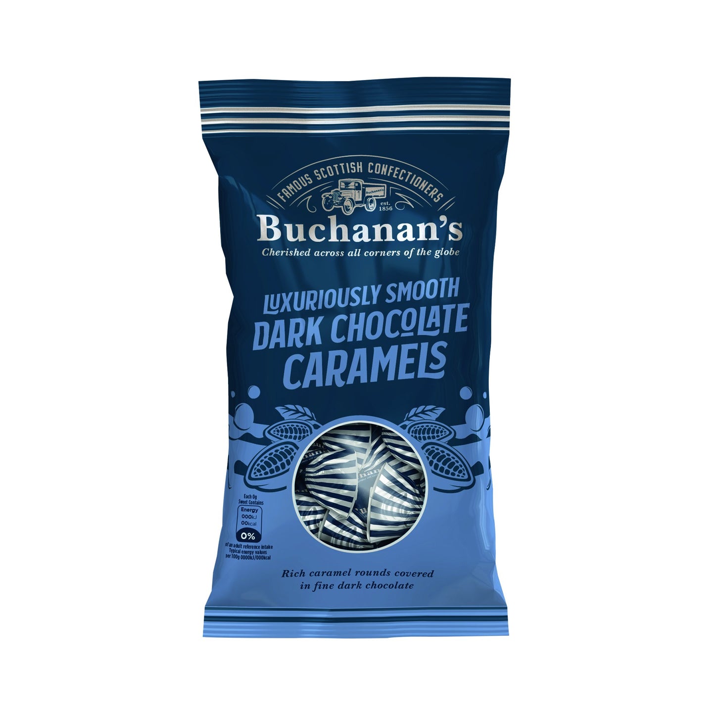 Buchanan's Chocolate Caramels 12x110g
