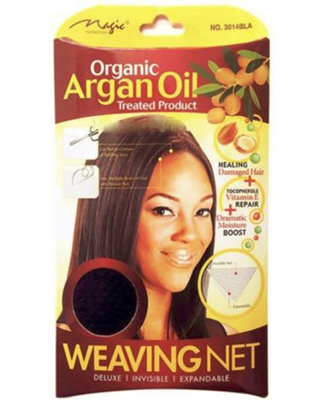 MAGIC COLLECTION ORGANIC ARGAN OIL WEAVING NET 3014 Color 3014BLA Extensions Accessories Asetena Pa