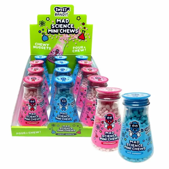 Sweet Bandit Mad Science Chews 12x80g(12)