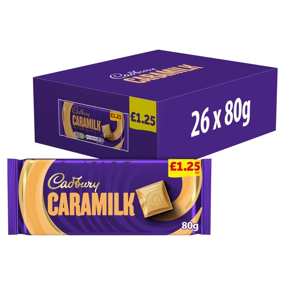 Cadbury Caramilk Block 26x80g