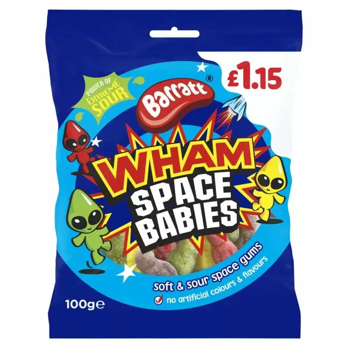 Barratt Wham Space Babies 12x100g