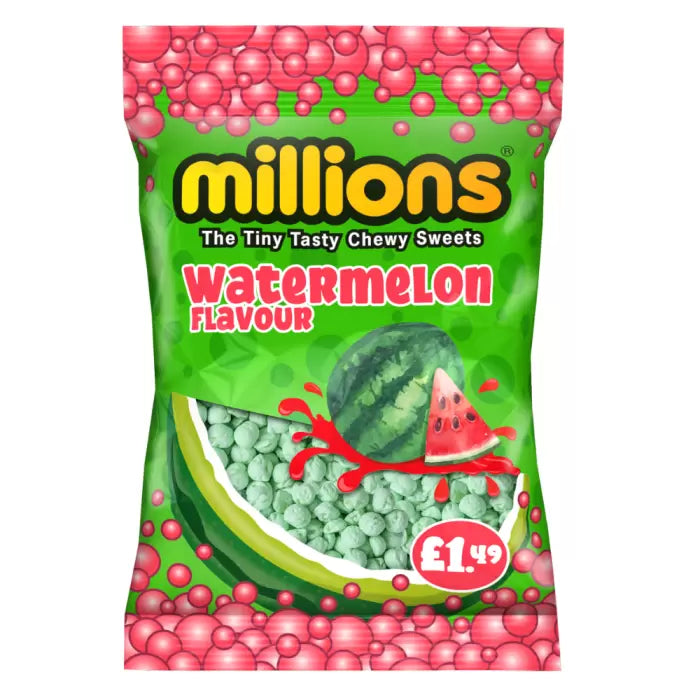 Millions Watermelon Bags 12x110g