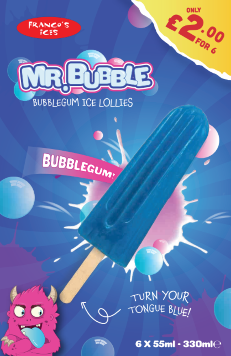 PM2.00 Franco Mr Bubble Multipack 10X6