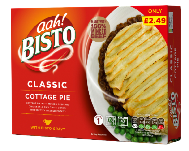 PM 2.49 Bisto Cottage Pie 6x375g