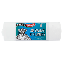 Safe Wraf Swing Bin Liner Rolls 4x0441