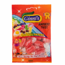 Ginni Aniseed Twists 10x120g