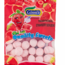 Ginni Strawberry Bon Bons 10x110g