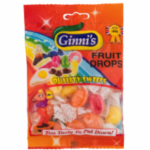 Ginni Fruit Drops 10x120g